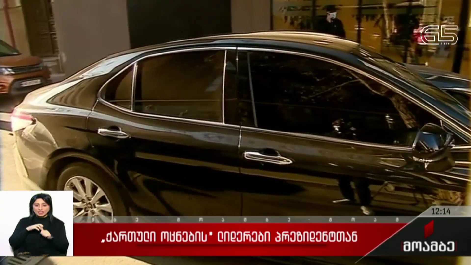 „ქართული ოცნების“ წარმომადგენლები პრეზიდენტთან