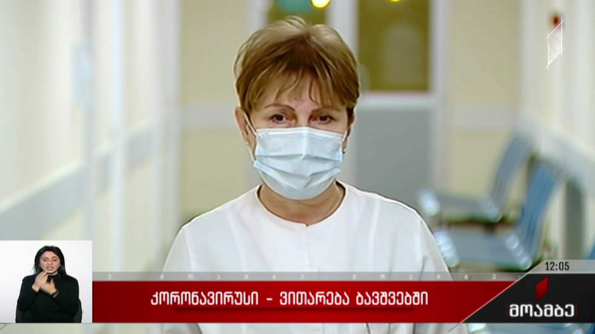 კორონავირუსი - ვითარება ბავშვებში