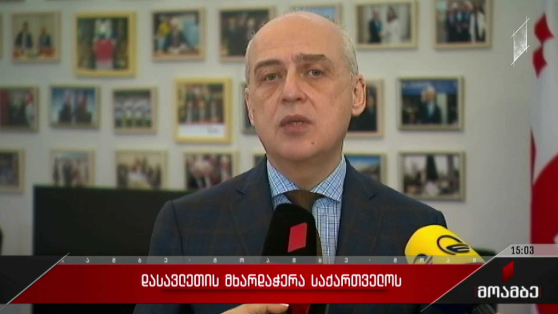დასავლეთის მხარდაჭერა საქართველოს