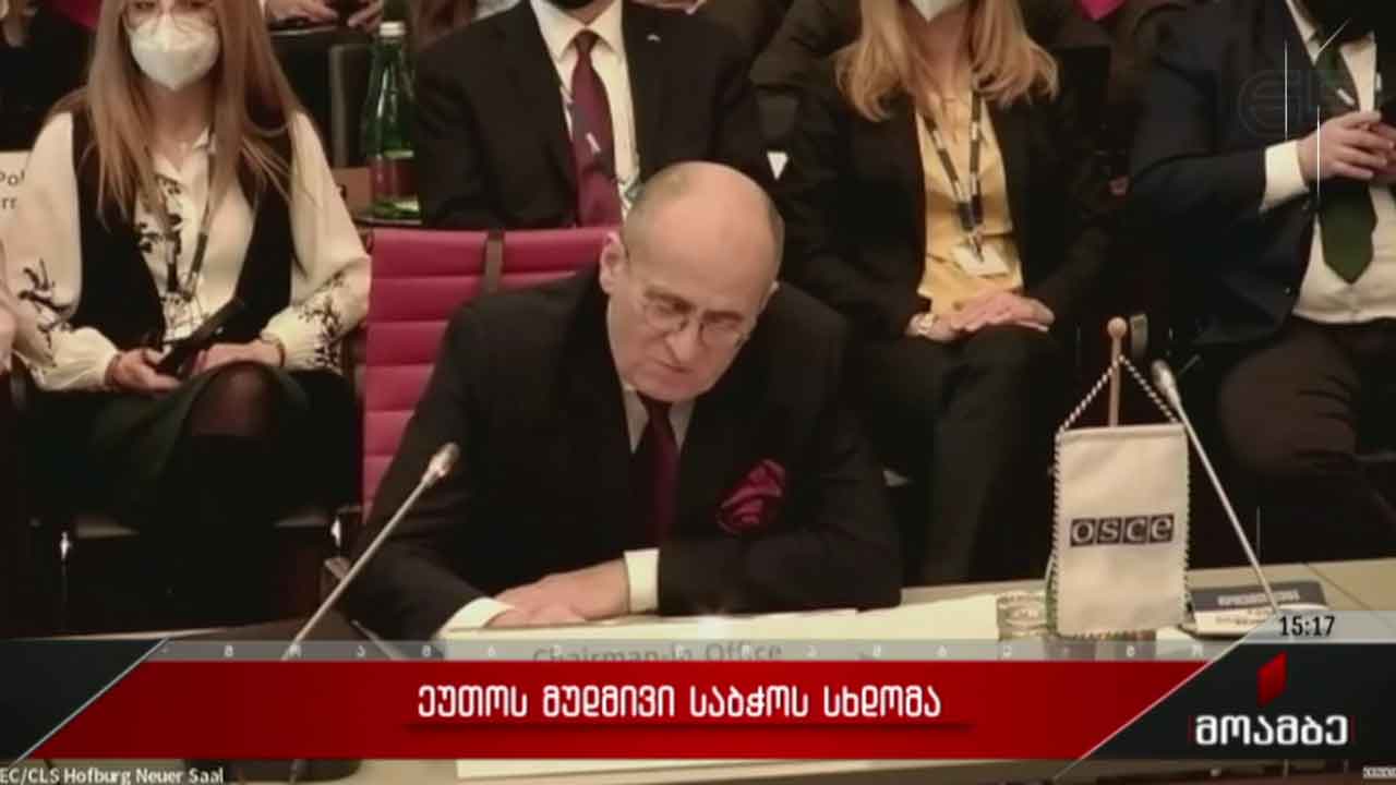 ეუთო-ს მუდმივი საბჭოს სხდომა