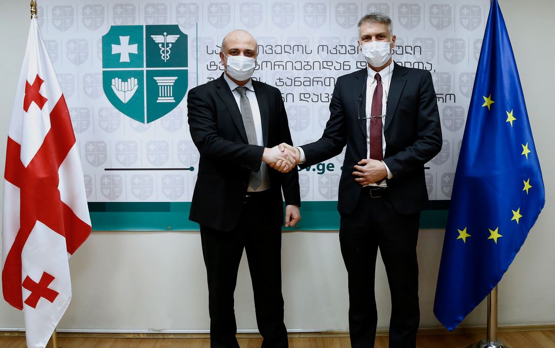 ზურაბ აზარაშვილი სებასტიან მოლინეუსს შეხვდა