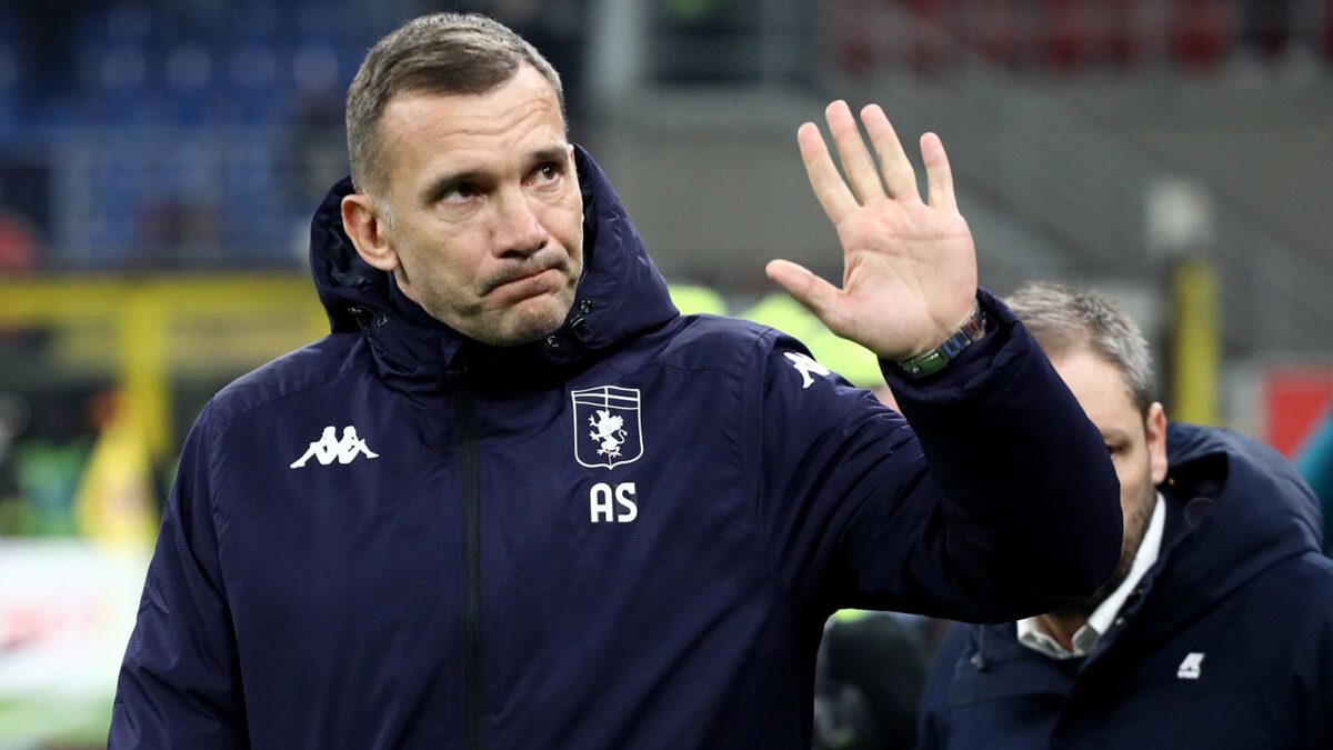 „ჯენოამ“ შევჩენკო მთავარი მწვრთნელობიდან გაათავისუფლა #1TVSPORT