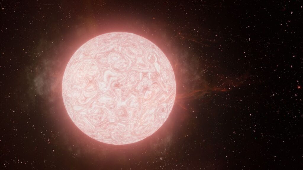 ასტრონომები წითელი სუპერგიგანტი ვარსკვლავის აფეთქებას დააკვირდნენ — პირველად ისტორიაში #1tvმეცნიერება
