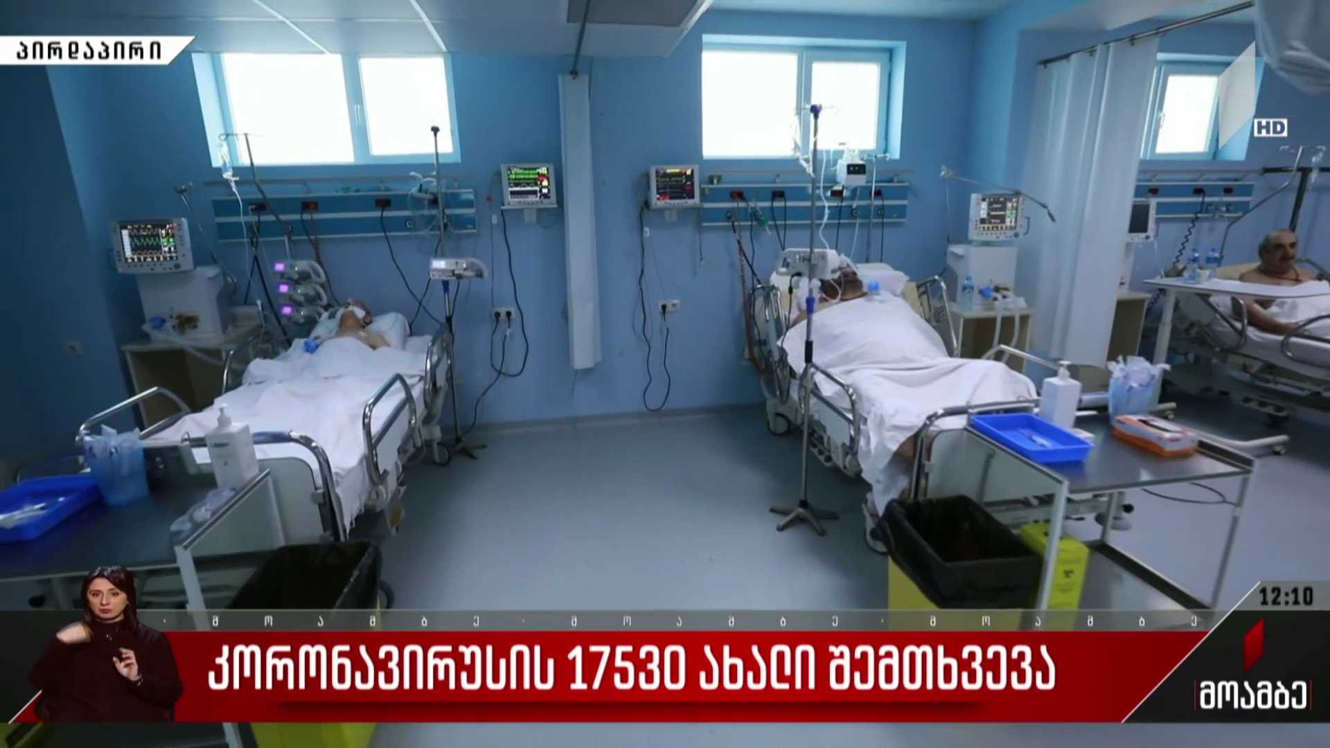 კორონავირუსის 17 530 ახალი შემთხვევა საქართველოში
