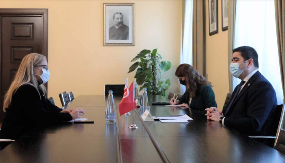 Parliament Speaker meets Turkish Ambassador