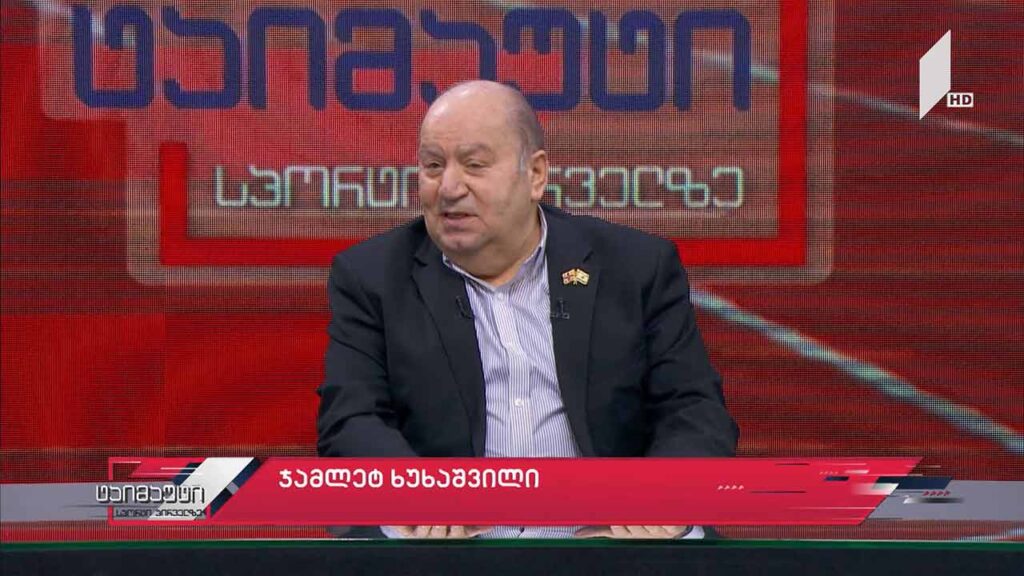 საფეხბურთო ტაიმაუტი – ჯამლეტ ხუხაშვილი