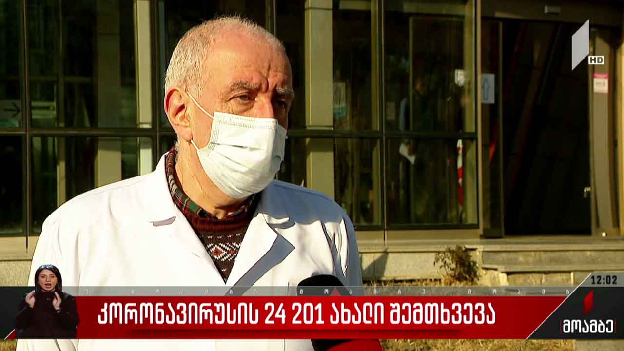 კორონავირუსის 24 201 ახალი შემთხვევა საქართველოში