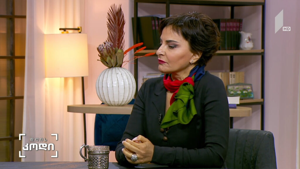 როლი და ამპლუა – სტუმარი: ეკა ჩხეიძე – მსახიობი