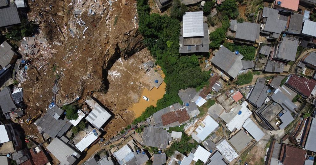 ბრაზილიის ქალაქ პეტროპოლისში წყალდიდობისა და მეწყერის შედეგად გარდაცვლილთა რიცხვი 117-მდე გაიზარდა