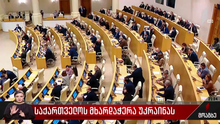 საქართველოს მხარდაჭერა უკრაინას