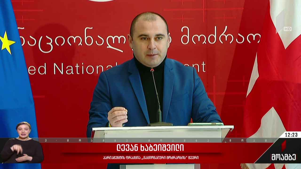 ლევან ხაბეიშვილის ბრიფინგი