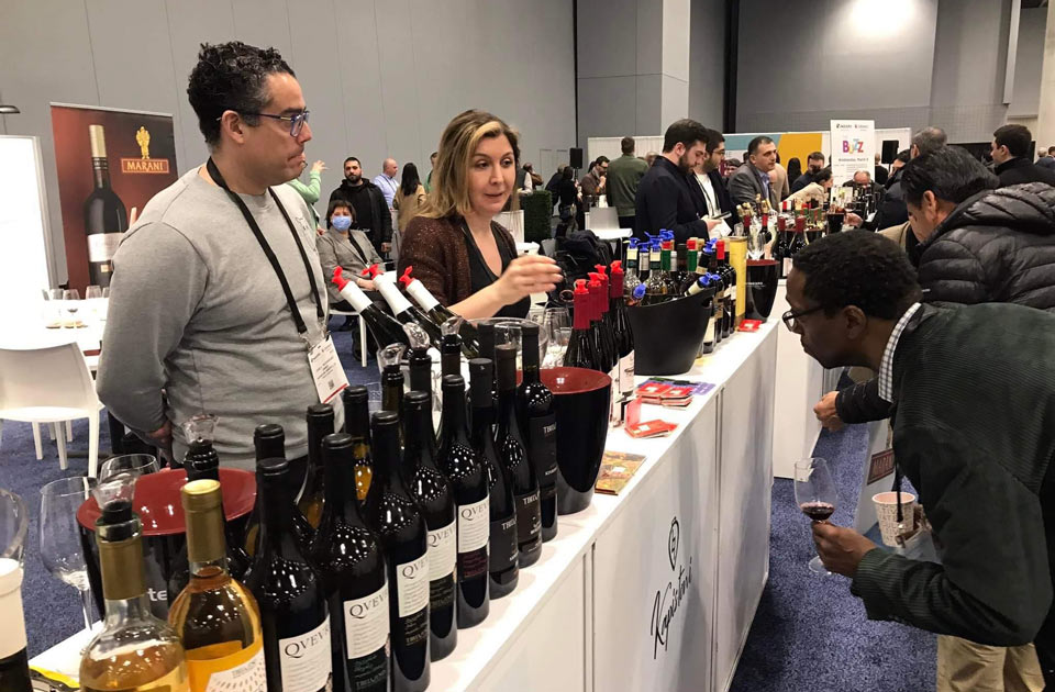 აშშ-ის ალკოჰოლური სასმელების საერთაშორისო გამოფენაში ქართული ღვინისა და ალკოჰოლური სასმელების მწარმოებელი 23 კომპანია მონაწილეობს