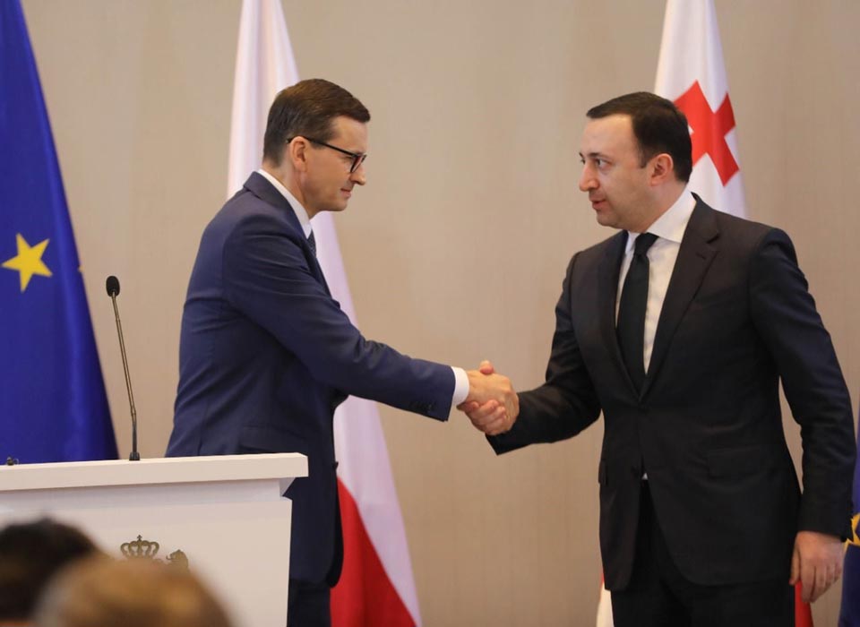 პოლონეთის პრემიერ-მინისტრმა, მათეუშ მორავიეცკიმ საქართველო დატოვა