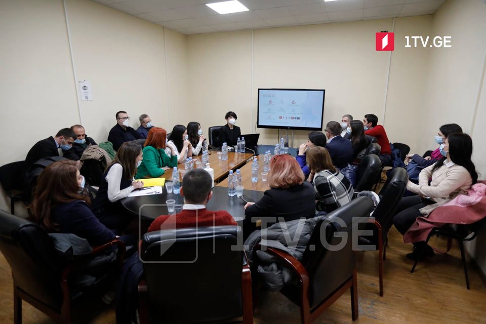 სომხეთის დელეგაცია საქართველოს პირველ არხზე