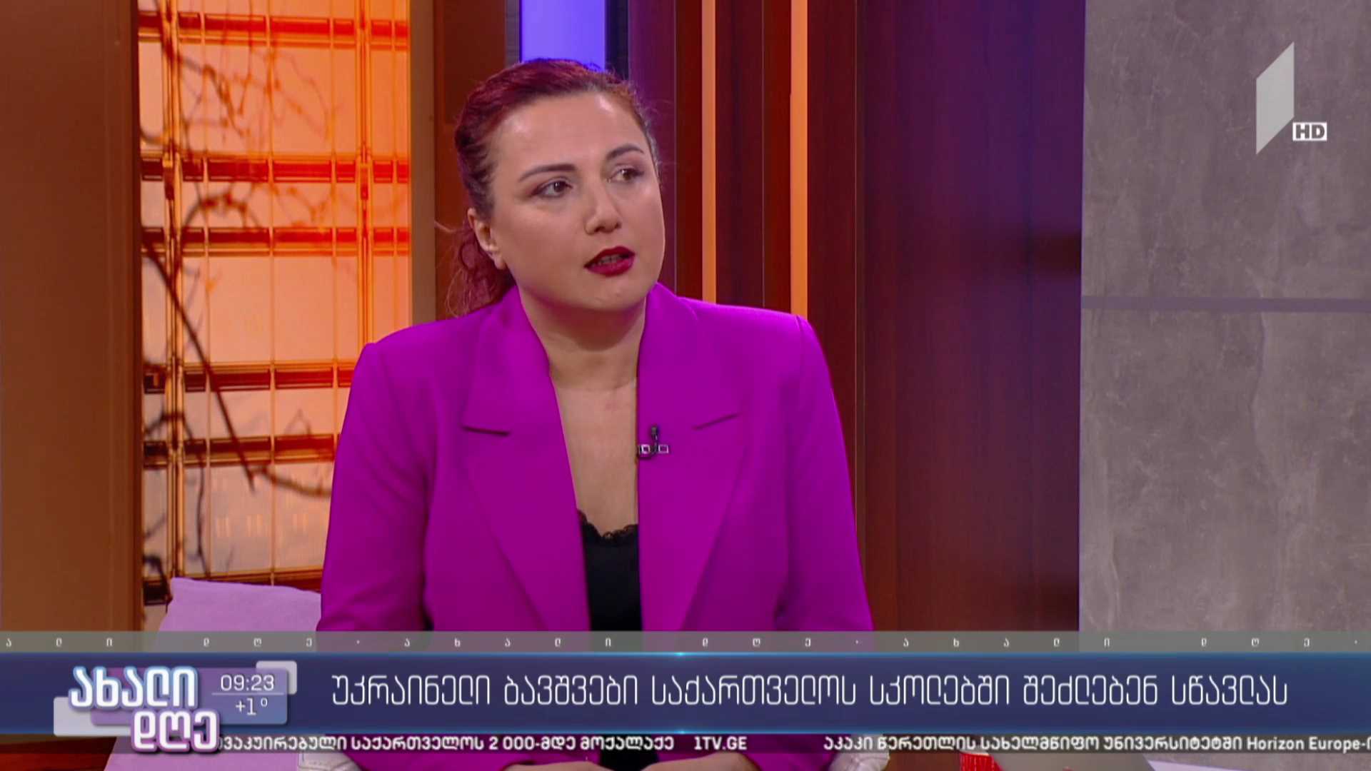 უკრაინელი ბავშვები საქართველოს სკოლებში შეძლებენ სწავლას
