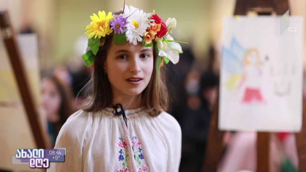 „ვერთიანდებით უკრაინისთვის“ – აქცია ეროვნულ ბიბლიოთეკაში