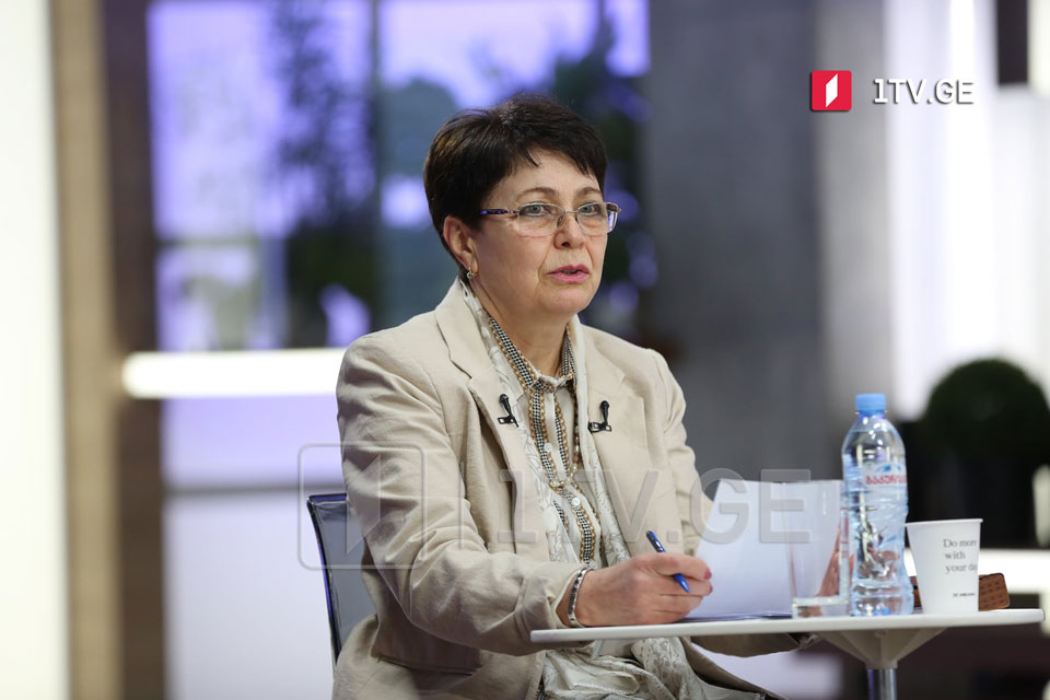საზოგადოებრივი მაუწყებლის მეურვეობის კანდიდატთა შესარჩევი კომისიის გასაუბრება მარინა გიორგაძესთან