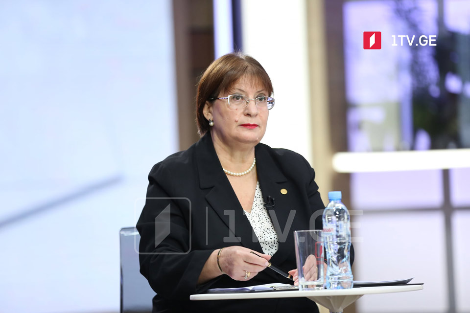 საზოგადოებრივი მაუწყებლის მეურვეობის კანდიდატთა შესარჩევი კომისიის გასაუბრება ბელა კოპალიან​თან