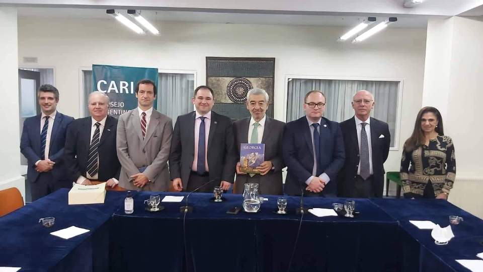 ნიკოლოზ სამხარაძე არგენტინის საერთაშორისო ურთიერთობების საბჭოში მოხსენებით გამოვიდა