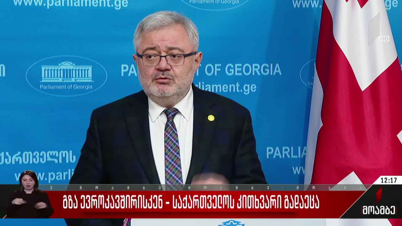 გზა ევროკავშირისკენ - საქართველოს კითხვარი გადაეცა