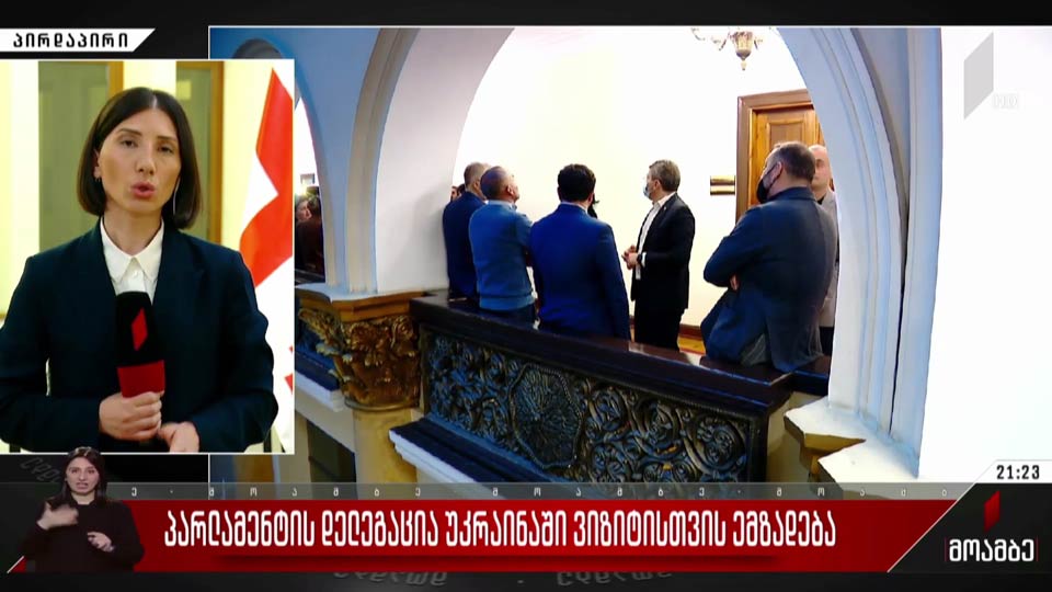 კონსულტაცია პარლამენტში 