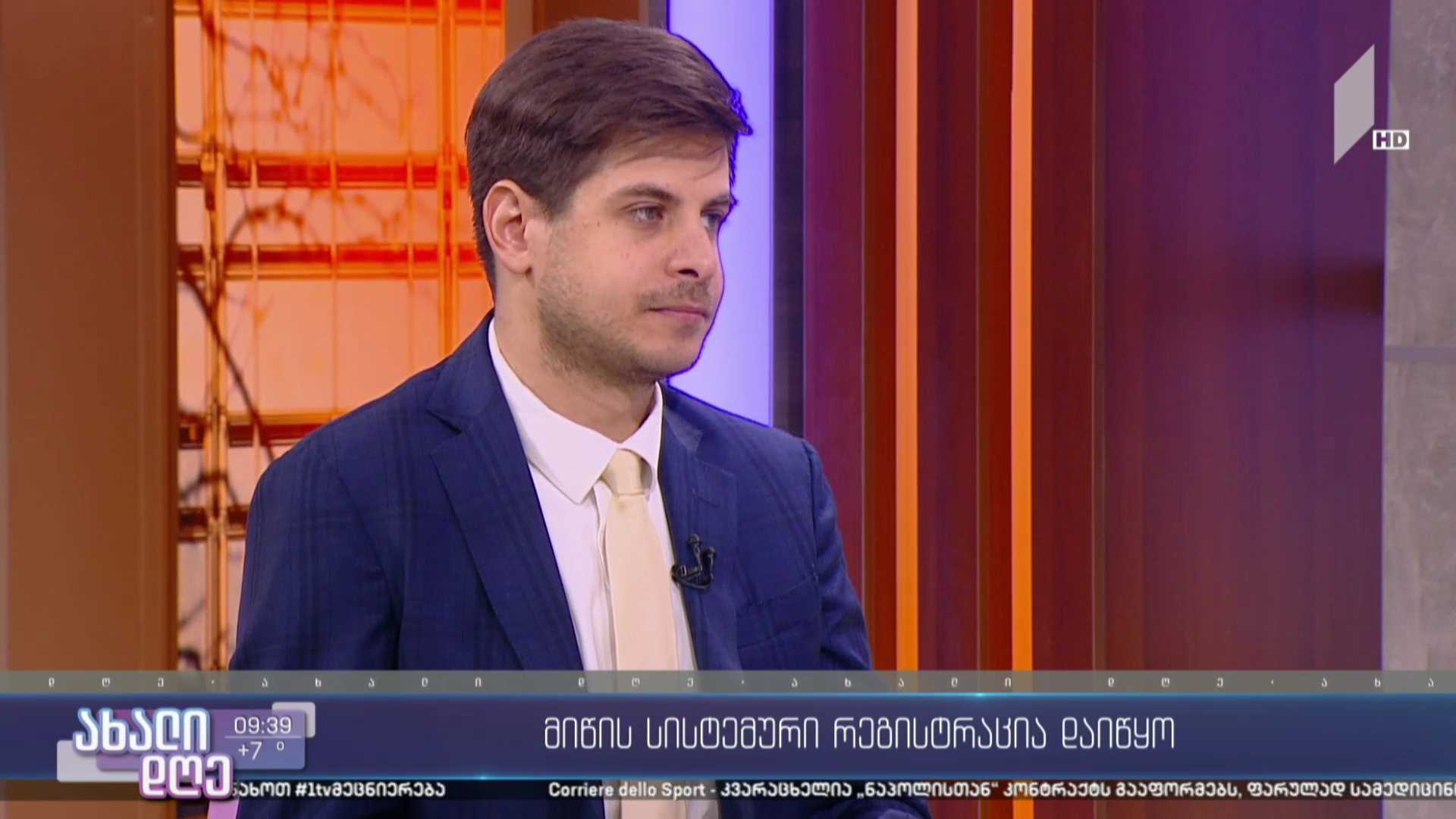 მიწის სისტემური რეგისტრაცია დაიწყო