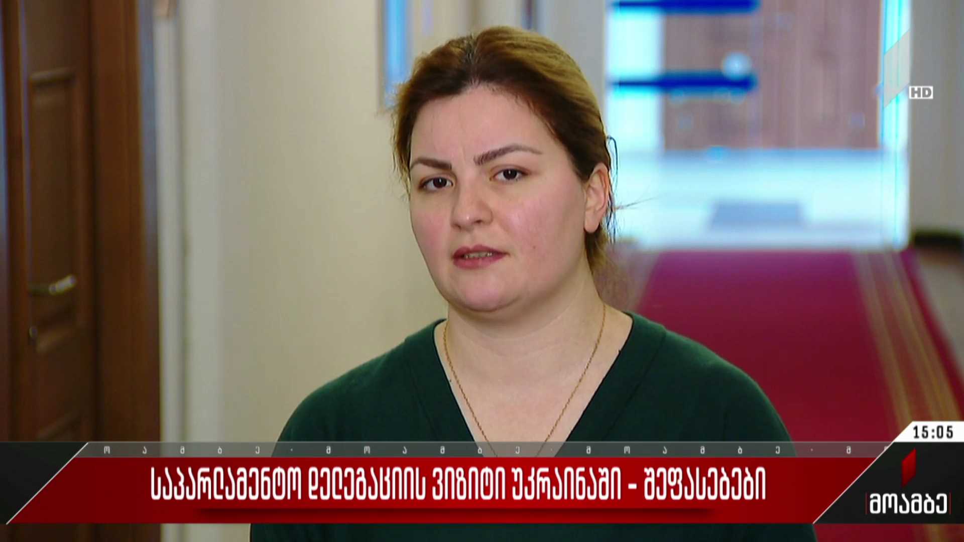საპარლამენტო დელეგაციის ვიზიტი უკრაინაში - შეფასებები პოლიტიკურ სპექტრში