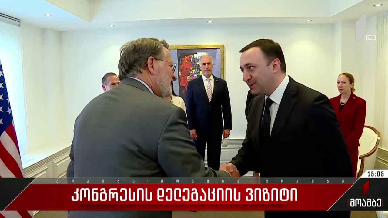 კონგრესის დელეგაციამ საქართველოში შეხვედრები დაასრულა