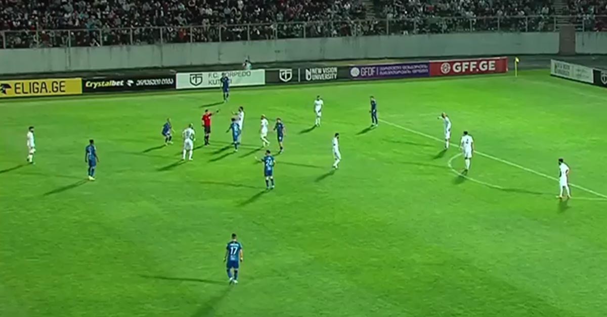 ქუთაისში მოედანზე კვარაცხელიასთან გულშემატკივარი შევარდა და სელფი გადაიღო [ვიდეო] #1TVSPORT