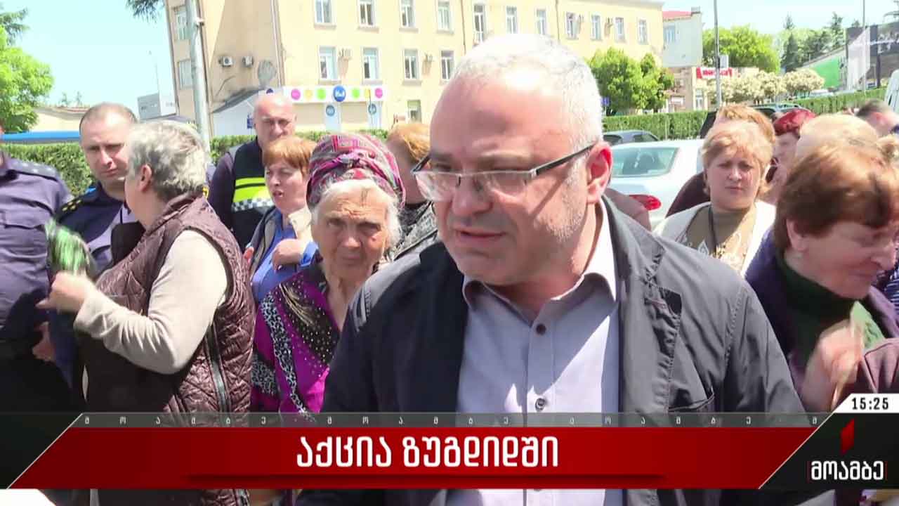 აქცია ზუგდიდში