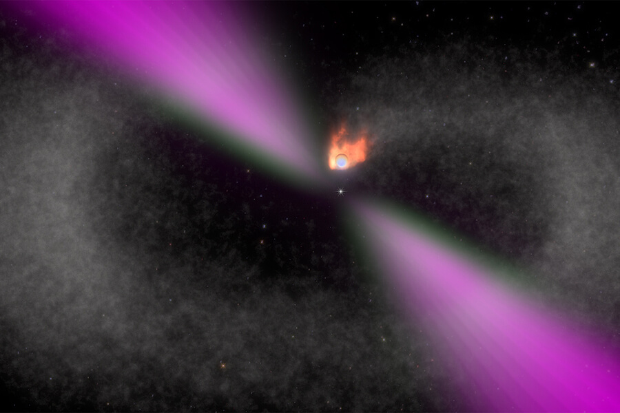 ჩვენგან 3000 სინათლის წლის მანძილზე აღმოჩენილია უკიდურესად უცნაური „შავი ქვრივი“ პულსარი — #1tvმეცნიერება