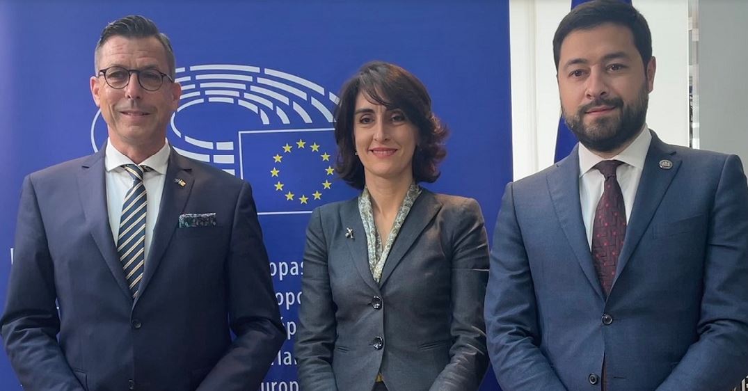მაკა ბოჭორიშვილმა და ლევან ქარუმიძემ ევროპარლამენტში შეხვედრები გამართეს
