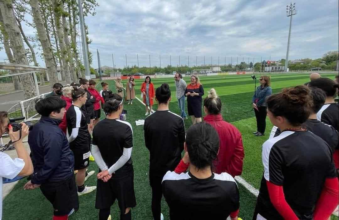 ქალთა საფეხბურთო გუნდ „ლანჩხუთს“ ნორვეგიის ელჩი ესტუმრა #1TVSPORT