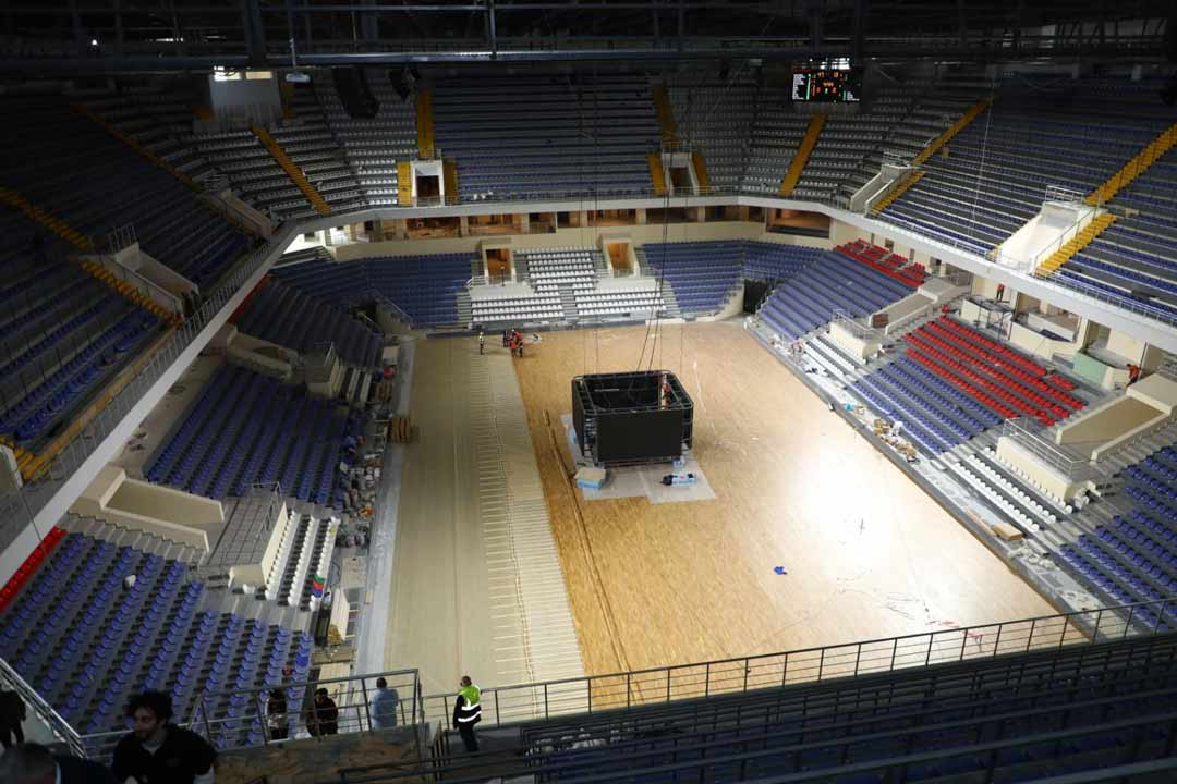 ფიბა ევრობასკეტისთვის საქართველოში სპორტის სასახლის მშენებლობაში მიღწეულ პროგრესს შთამბეჭდავს უწოდებს #1TVSPORT