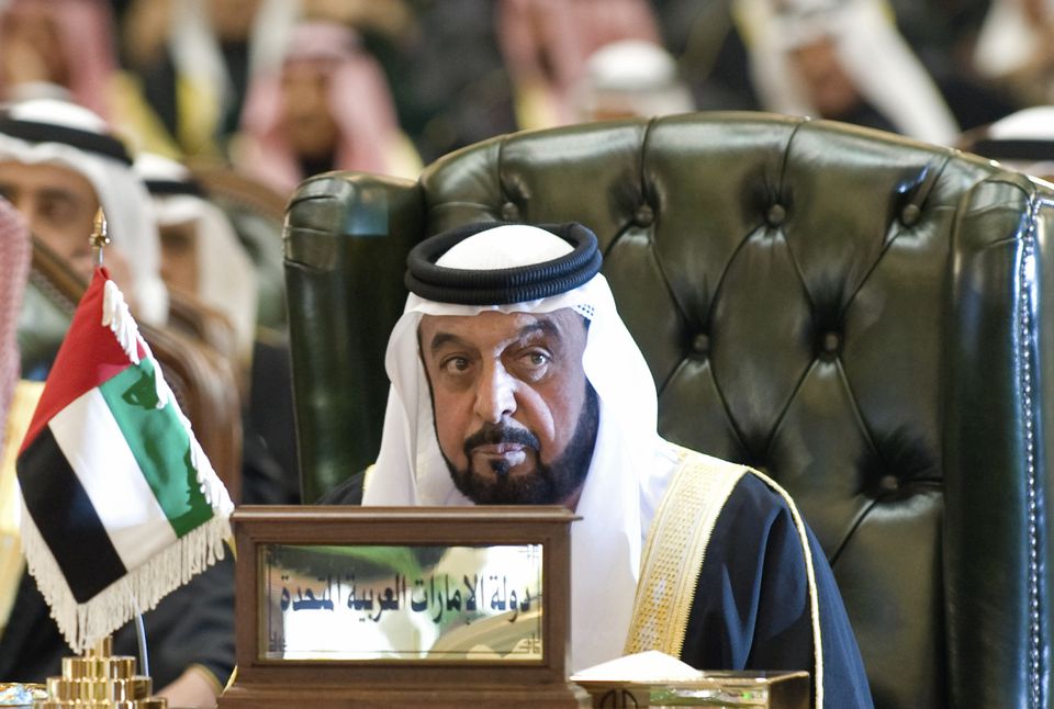გარდაიცვალა არაბთა გაერთიანებული საამიროების პრეზიდენტი შეიხ ხალიფა ბინ ზაიდ ალ-ნაჰიანი