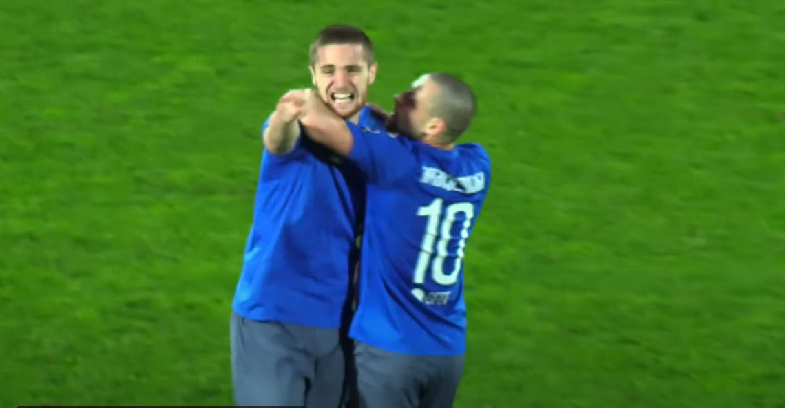 „თელავმა“ ქულა 18 წლის ხაბულიანის გოლით გადაარჩინა #1TVSPORT
