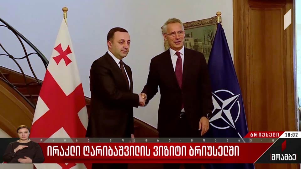 ირაკლი ღარიბაშვილის ვიზიტი ბრიუსელში