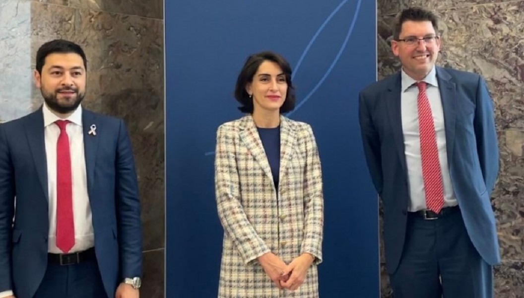 მაკა ბოჭორიშვილმა და ლევან ქარუმიძემ გერმანიის კანცლერის ოფისსა და საგარეო საქმეთა სამინისტროში შეხვედრები გამართეს
