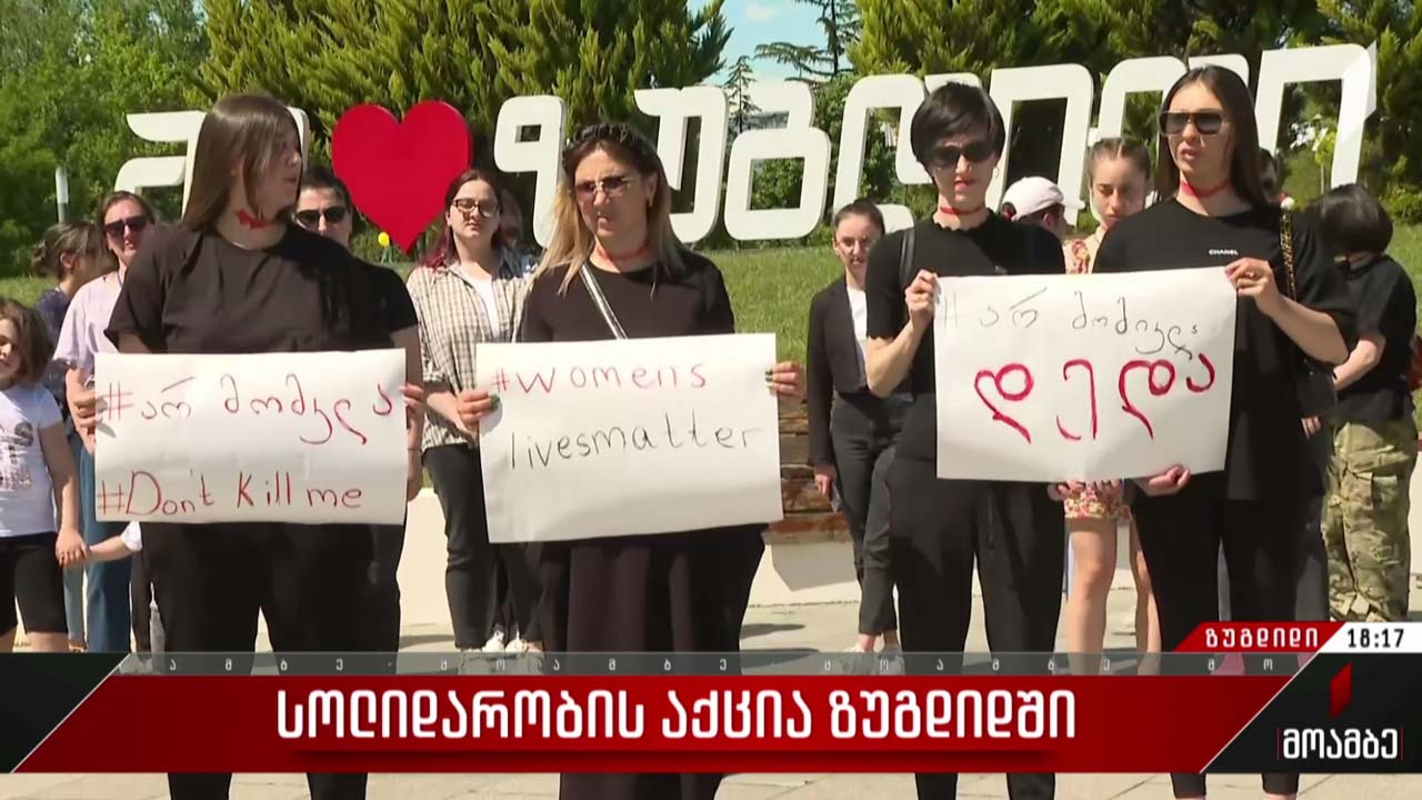 სოლიდარობის აქცია ზუგდიდში