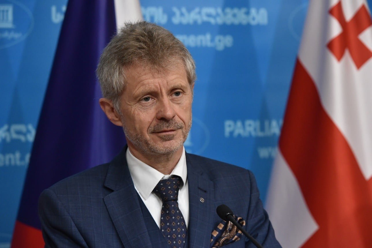 ჩეხეთის სენატის თავმჯდომარე საქართველოს დამოუკიდებლობის დღეს ულოცავს