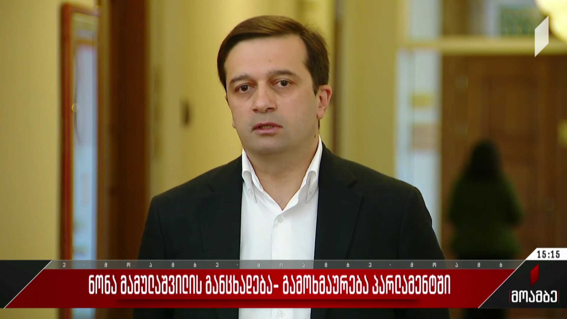 ნონა მამულაშვილის განცხადება - გამოხმაურება პარლამენტში