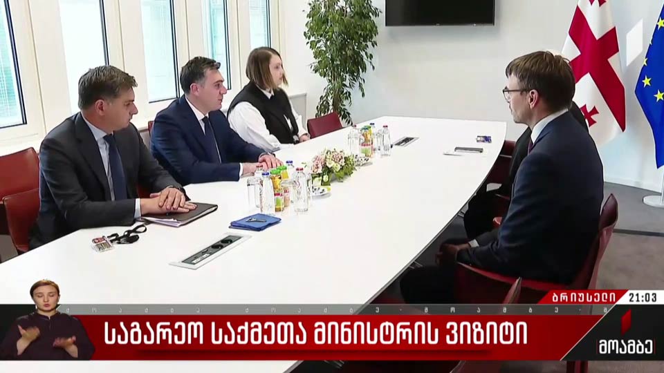 საგარეო საქმეთა მინისტრის ვიზიტი