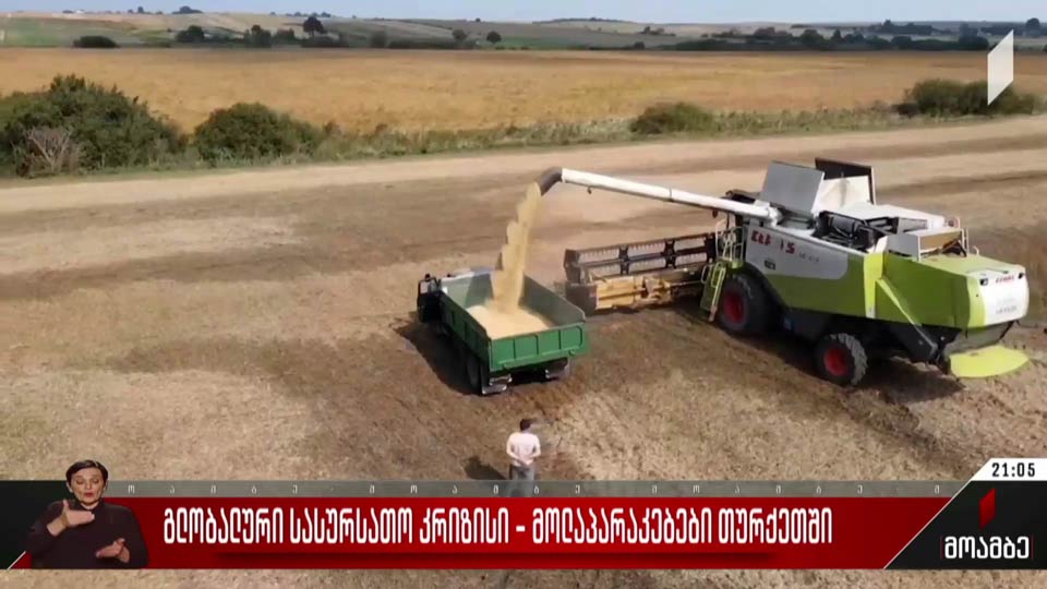 გლობალური სასურსათო კრიზისი - მოლაპარაკებები თურქეთში