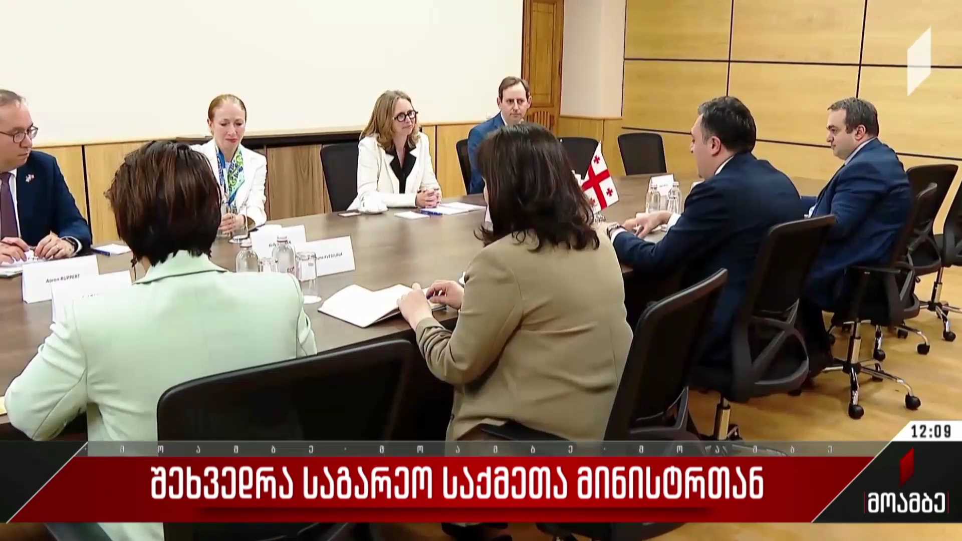 შეხვედრა საგარეო საქმეთა მინისტრთან