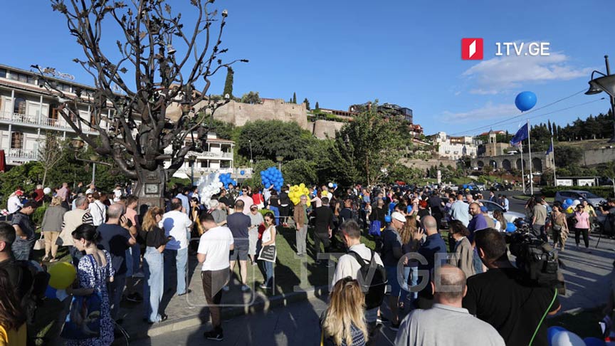 აქცია – „დავენახოთ ევროპას“ #LIVE