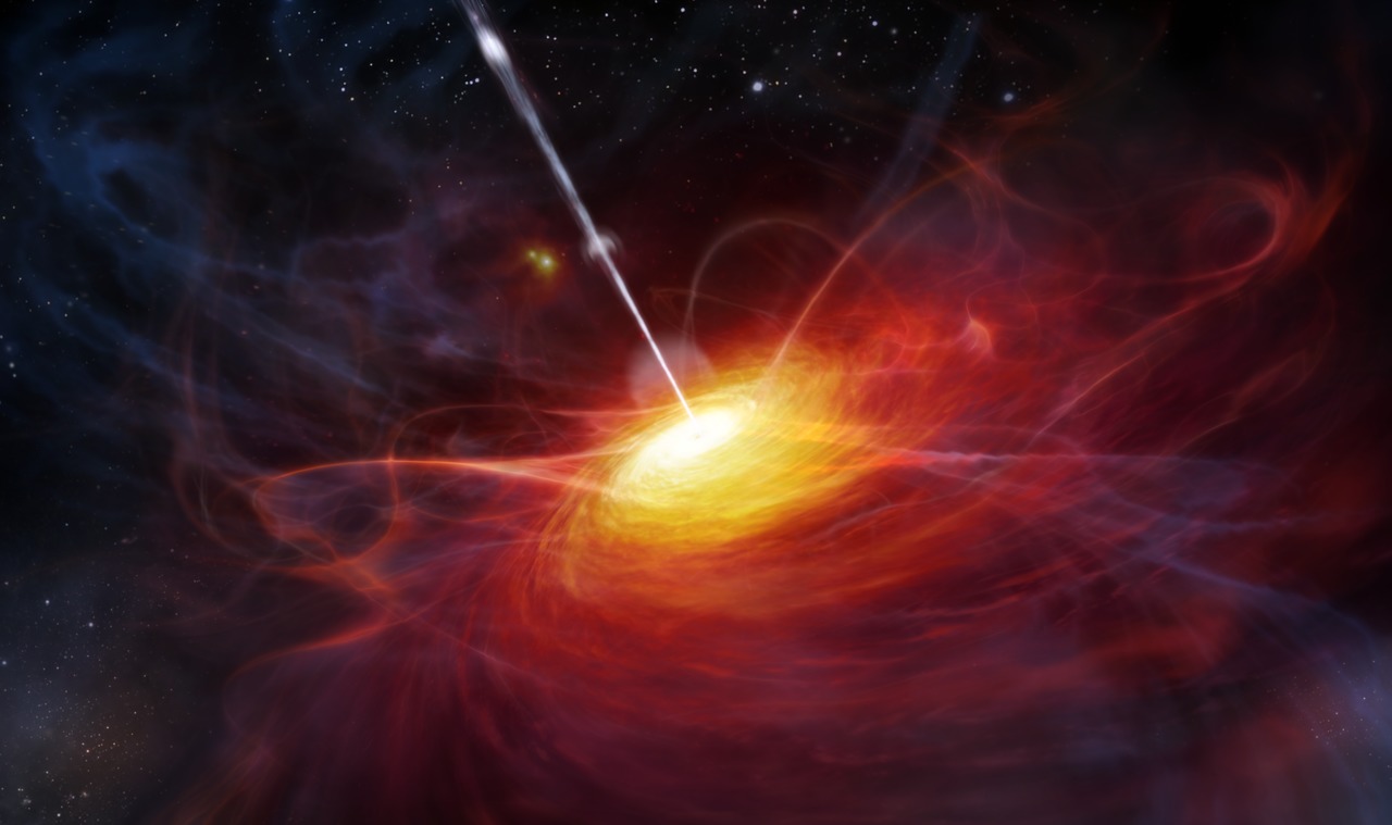 აღმოჩენილისა სამყაროს ერთ-ერთი ყველაზე სწრაფად მზარდი გიგანტური შავი ხვრელი — #1tvმეცნიერება