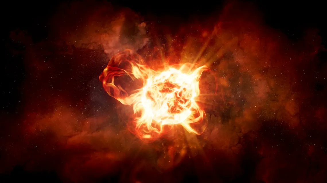 ირმის ნახტომის უდიდესი ვარსკვლავი ნელ-ნელა კვდება და ასტრონომები ამ პროცესს აკვირდებიან — #1tvმეცნიერება