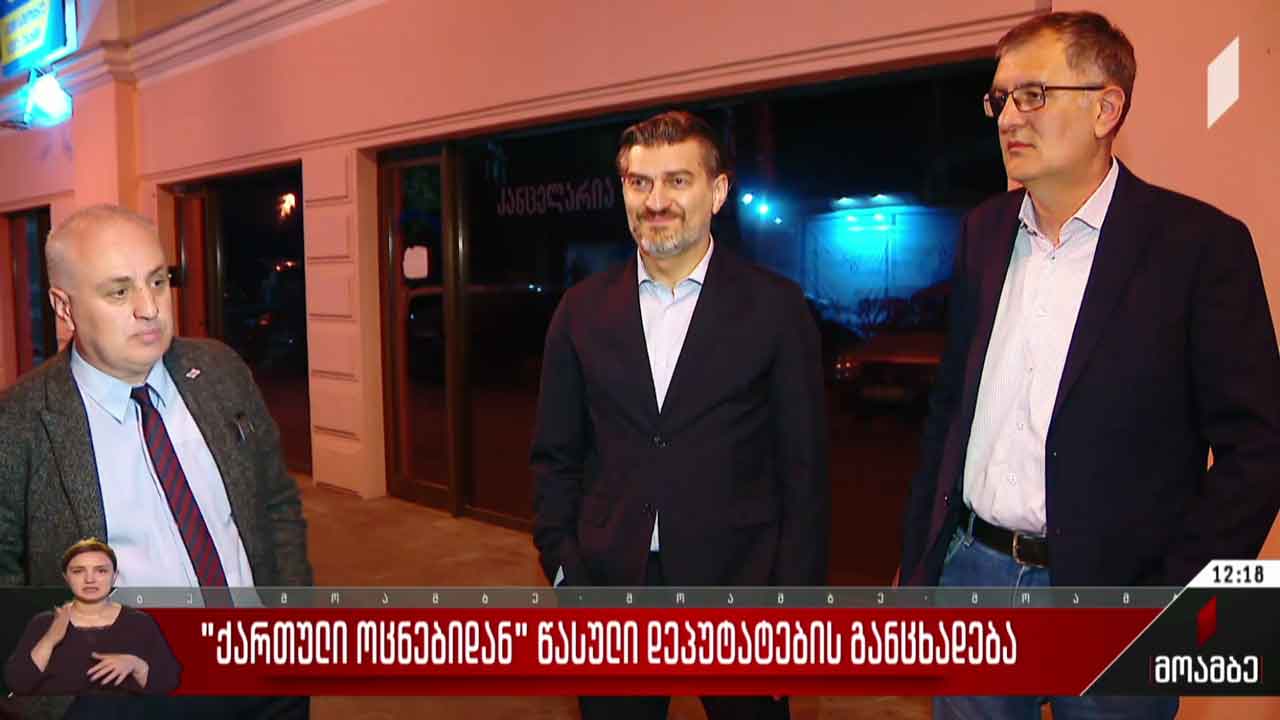 უმრავლესობიდან წასული დეპუტატების განცხადება - პოლიტიკური შეფასებები