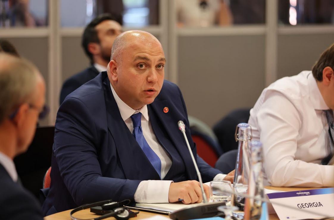 ირაკლი ქარსელაძე ტრანსპორტის საკითხებში ევროკომისარ ადინა ვალეანის შეხვდა