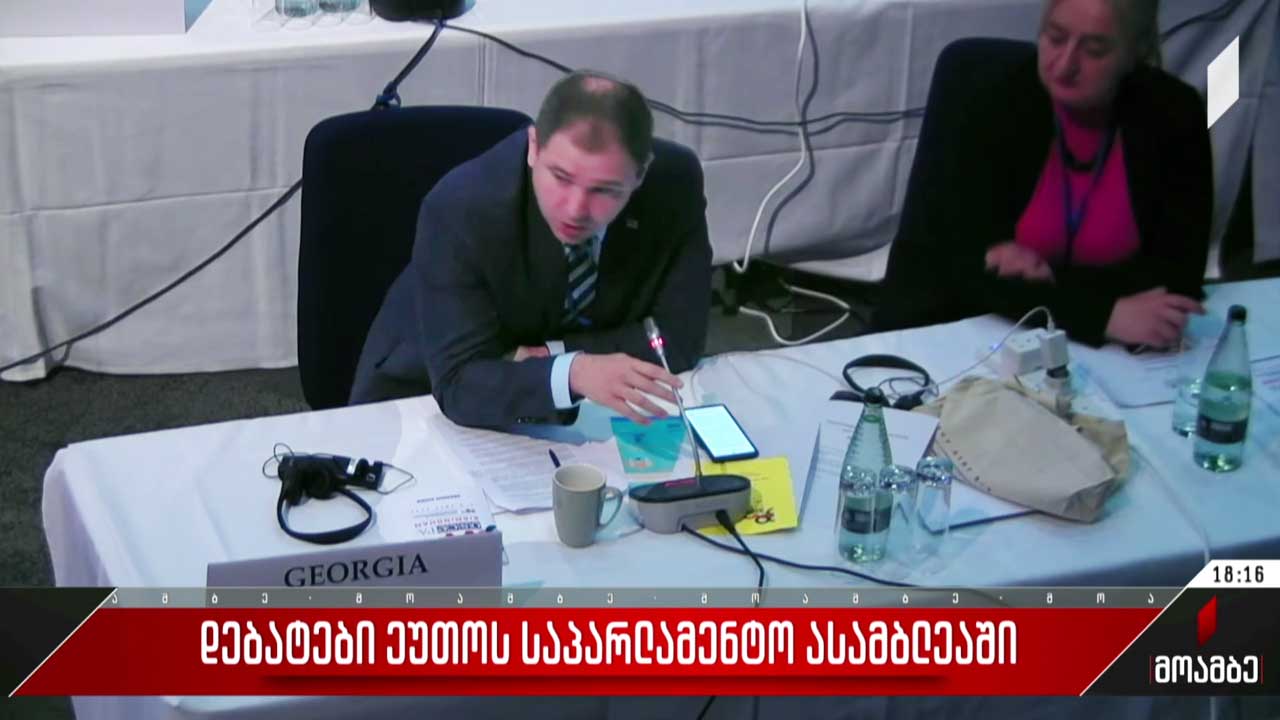 დებატები ეუთო-ს საპარლამენტო ასამბლეაში